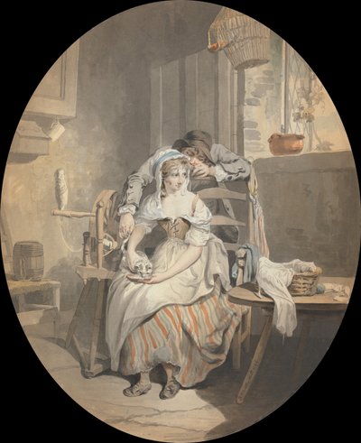 Der rustikale Liebhaber von Francis Wheatley